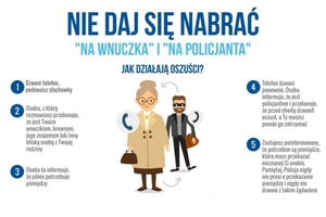 Apel do Seniorów: nie dajcie się oszukać!