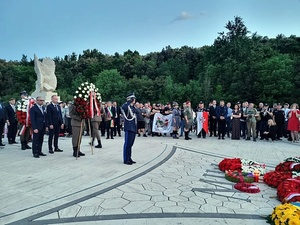 Komendant Główny Policji na uroczystościach upamiętniających Bitwę o Monte Cassino