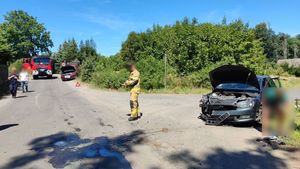 Nieustąpienie pierwszeństwa przejazdu przyczyną kolizji