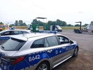 Wspólne działania lwóweckich policjantów z funkcjonariuszami Inspekcji Transportu Drogowego