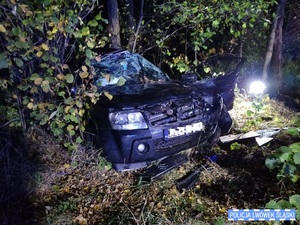 Wypadek na drodze krajowej nr 30. Apelujemy o ostrożność!