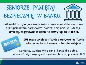 Bezpiecznie, zdrowo, bezgotówkowo – lwówecka Policja dołącza do kampanii informacyjno-edukacyjnej dla klientów ZUS