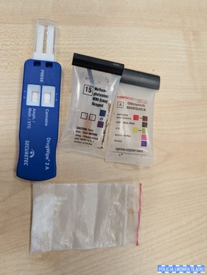 Zatrzymany 56-latek pod wpływem narkotyków - przy sobie miał metamfetaminę