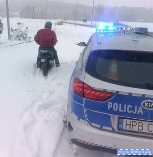 Nieletni kierował motorowerem bez uprawnień – kontrola policjantów zakończyła się skierowaniem sprawy do Sądu Rodzinnego i Nieletnich