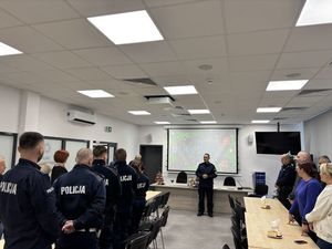 Spotkanie opłatkowe w Komendzie Powiatowej Policji w Lwówku Śląskim