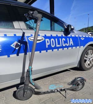 Większa kontrola użytkowników hulajnóg elektrycznych – nieletni uciekał przed Policją