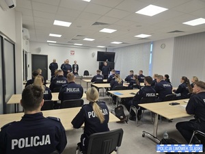 Kurs podoficerski rozpoczęty w Komendzie Powiatowej Policji w Lwówku