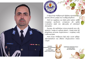 Życzenia świąteczne kierownictwa Komendy Powiatowej Policji w Lwówku Śląskim