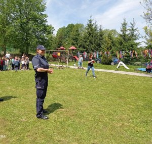 Policjantki odwiedziły uczniów z okazji Dnia Dziecka